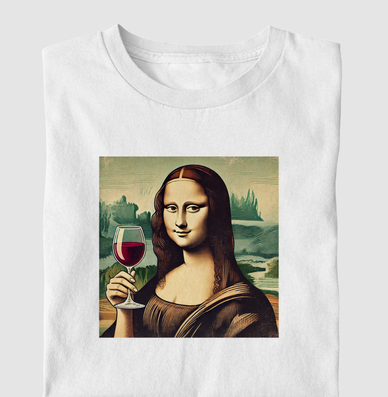 Camiseta Monalisa Wine Lover