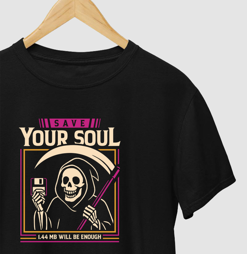 Camiseta Salve sua alma