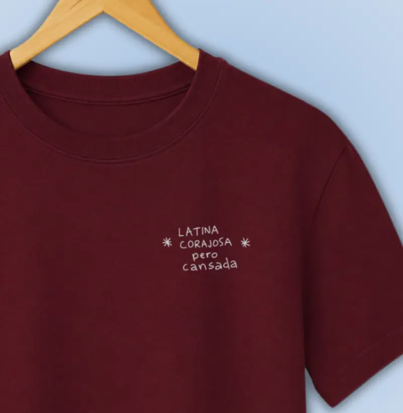 latina corajosa, pero cansada