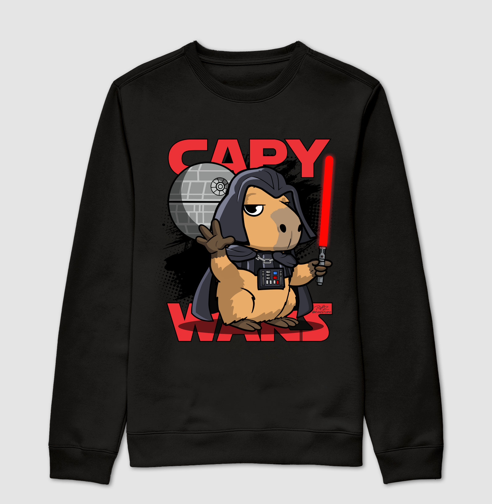 Camiseta Capy Vader - Suéter Moletom