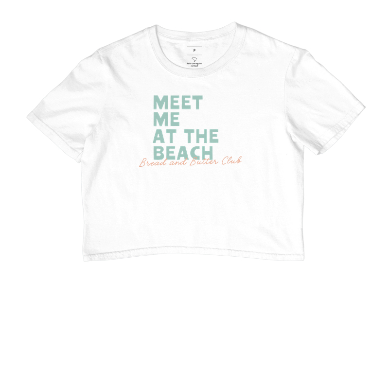 Cropped Meet Me At The Beach