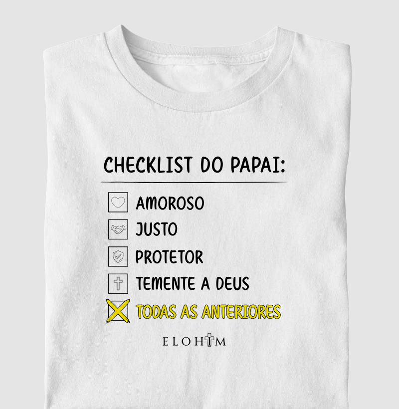 Checklist do Papai