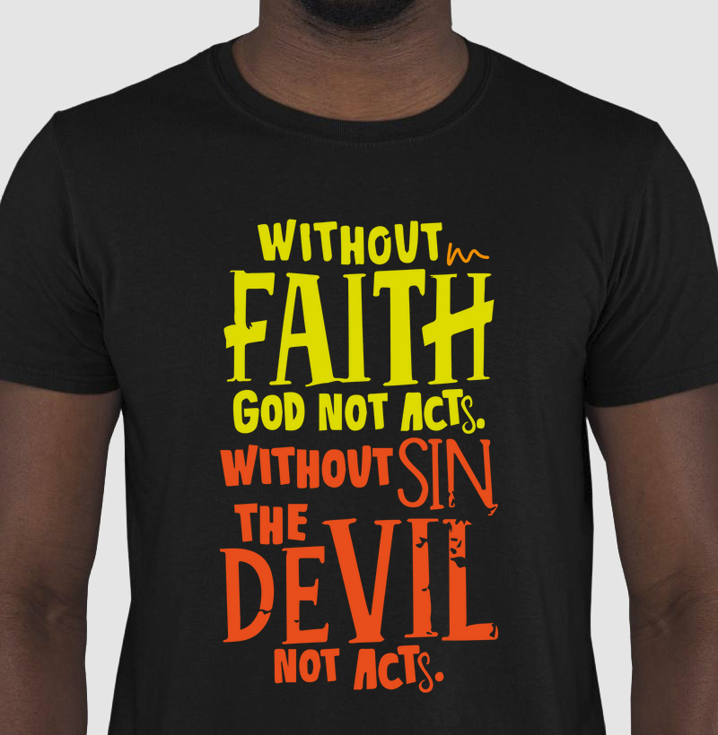 Camiseta e babylook Decisão