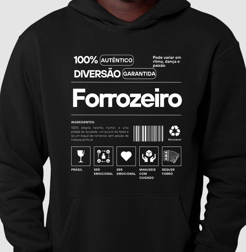 Forrozeiro 100% autêntico