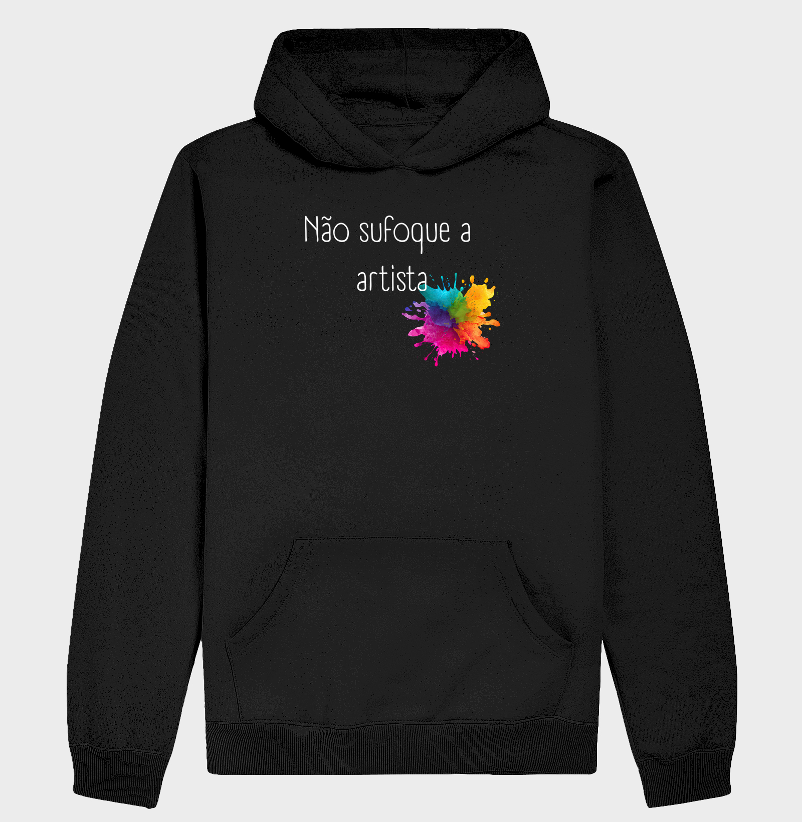 Blusinha não sufoque a artista