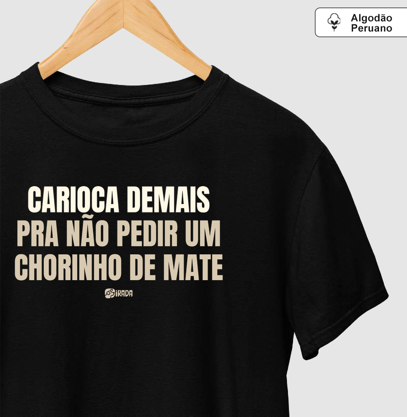Carioca demais pra não pedir um chorinho de mate