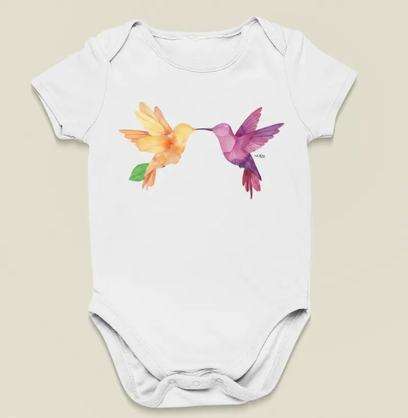 Beija Flores Aquarela