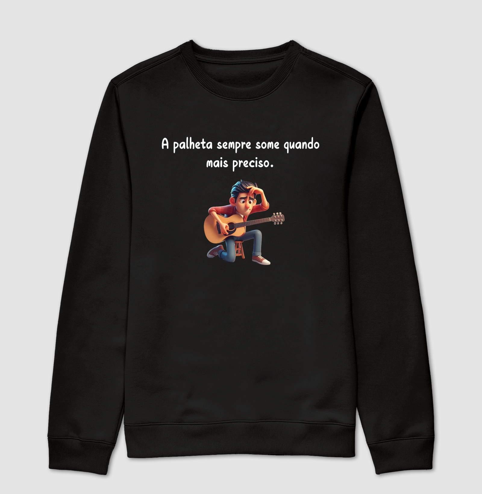 A palheta sempre some quando mais preciso