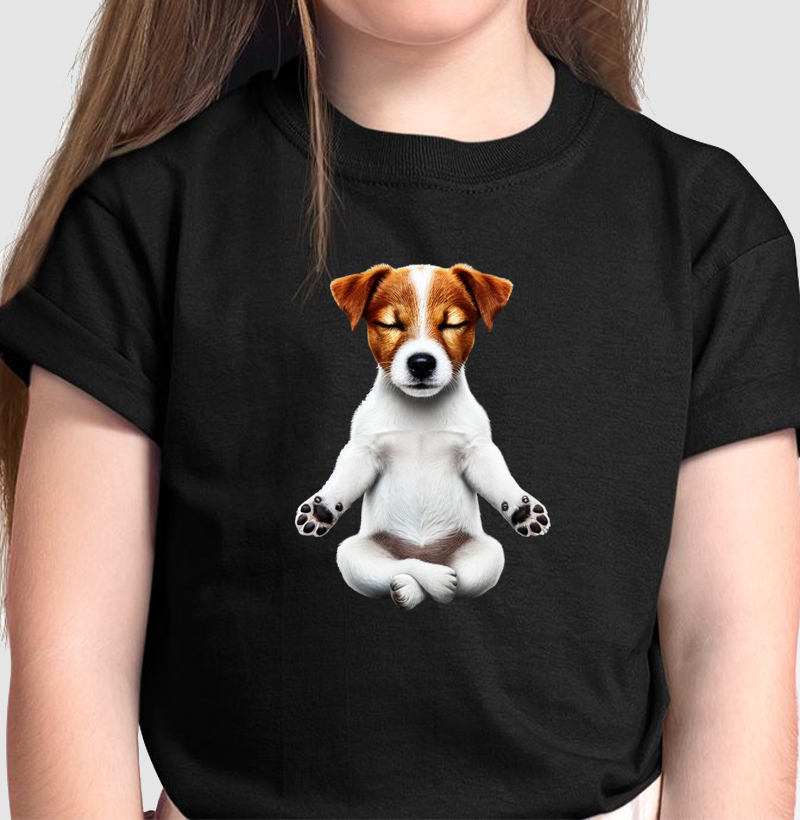 Jack Russell Meditando