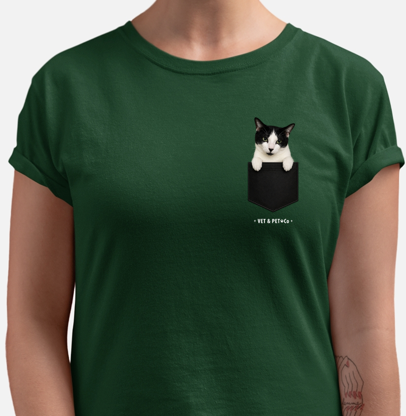Gato de bolso (Bicolor Frajola)