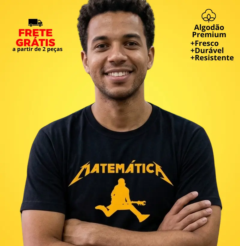 Camiseta Matemática