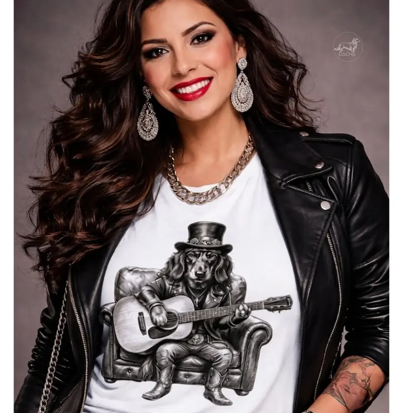 Dach, guitarra e sofá 