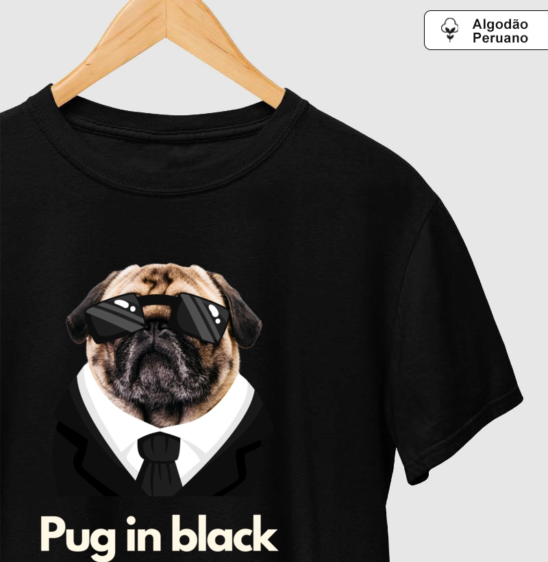 Pug In Black