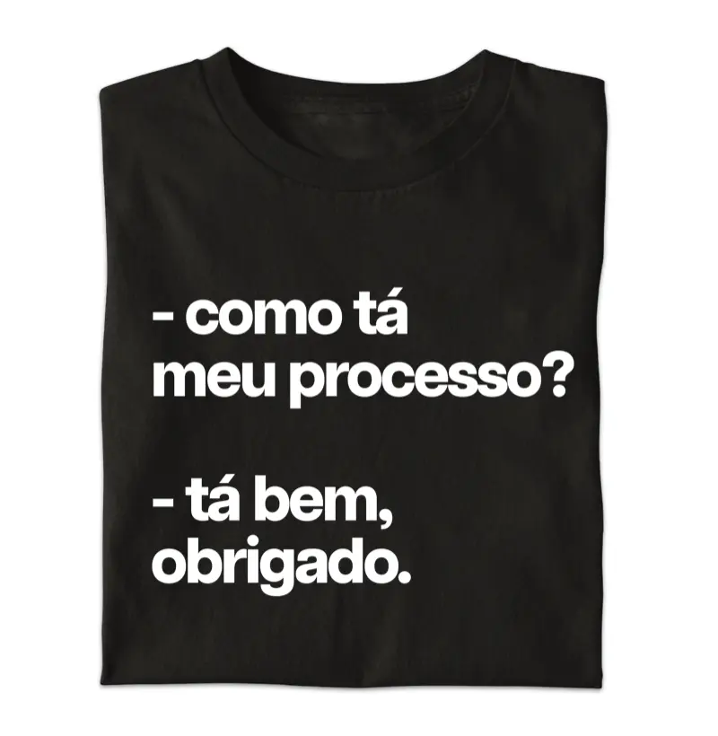 Como tá o meu processo?