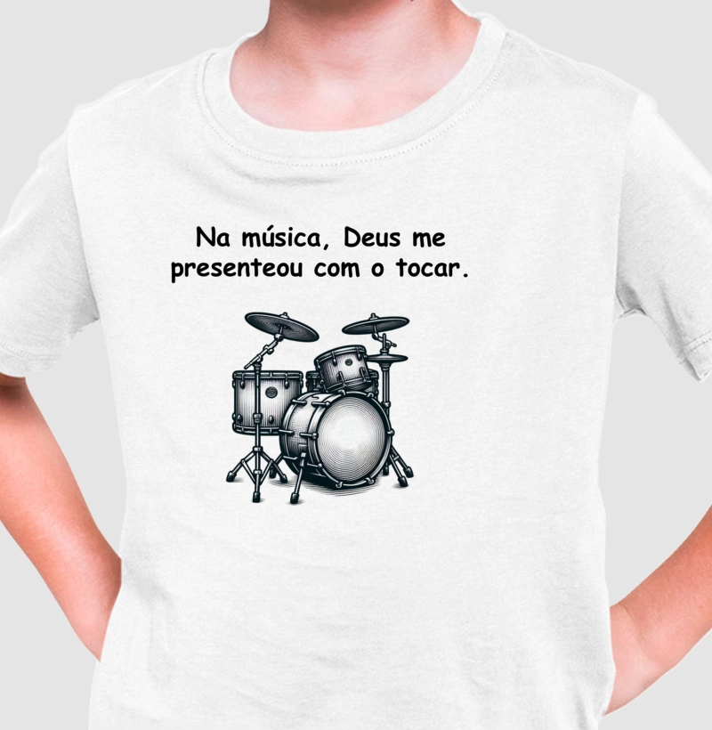 Deus me presenteou com o tocar