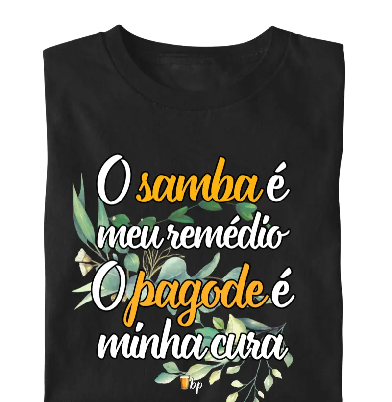 O samba é meu remédio, o pagode é minha cura