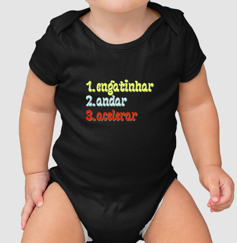 Engatinhar, Andar e Acelerar