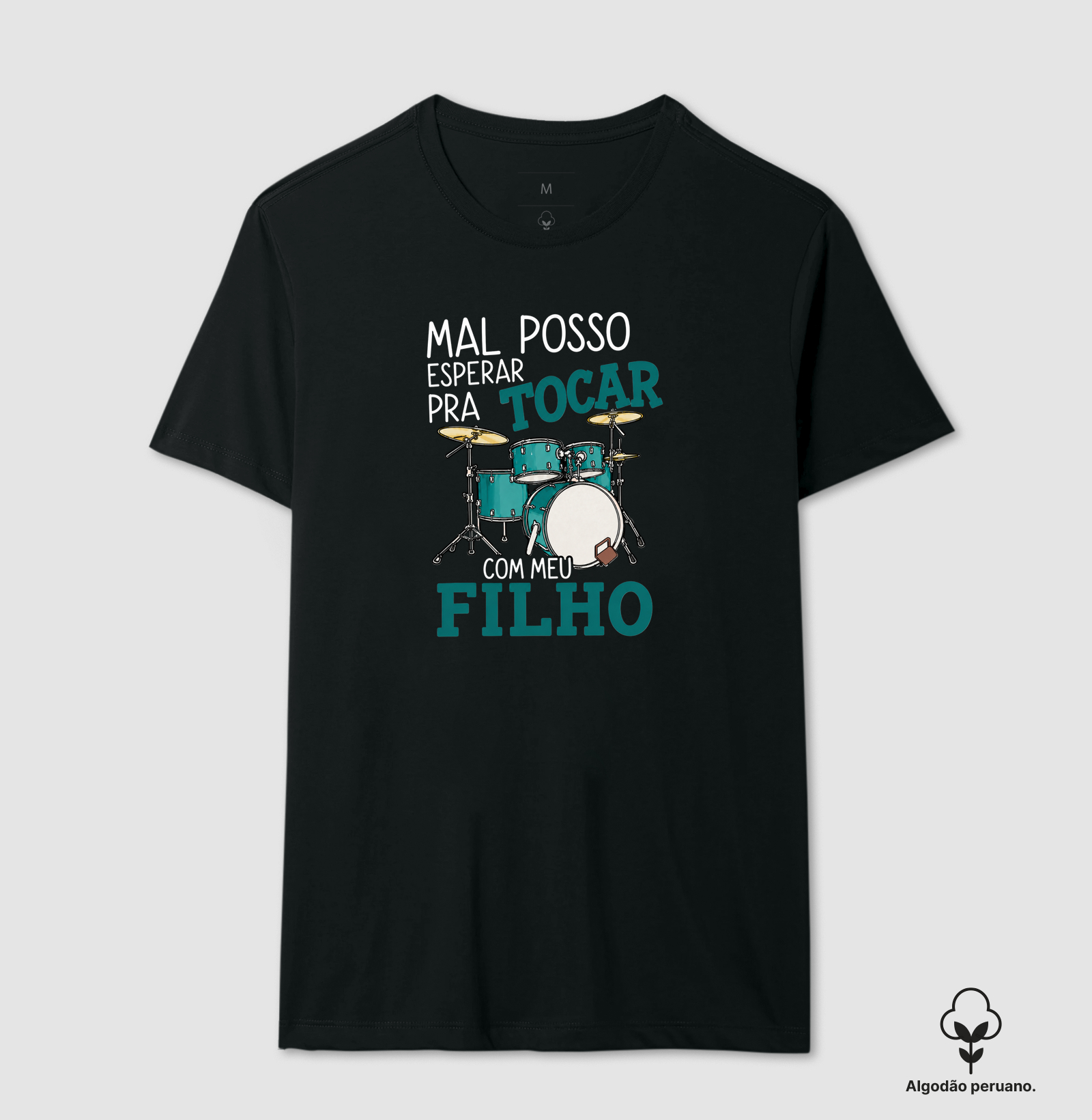 MAL POSSO ESPERAR PRA TOCAR COM MEU FILHO (BATERISTA)