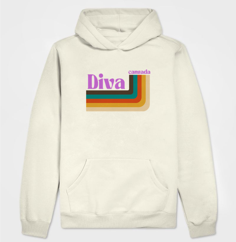 Moletom Diva Cansada Stripes
