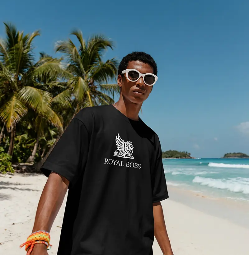 Camiseta Oversize Royal Boss