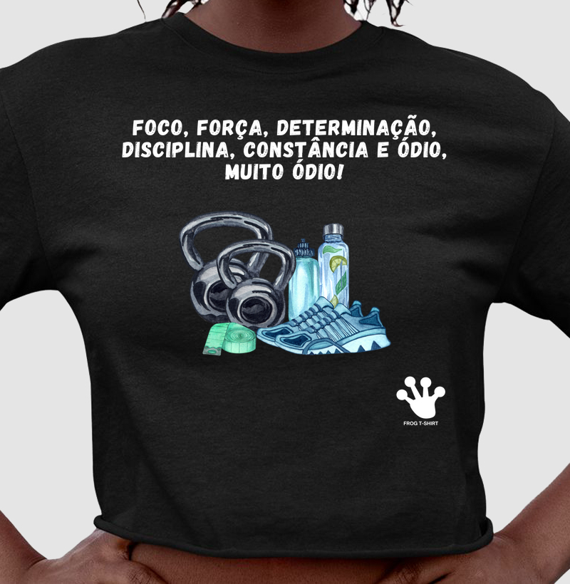 Cropped - Foco, força e determinação