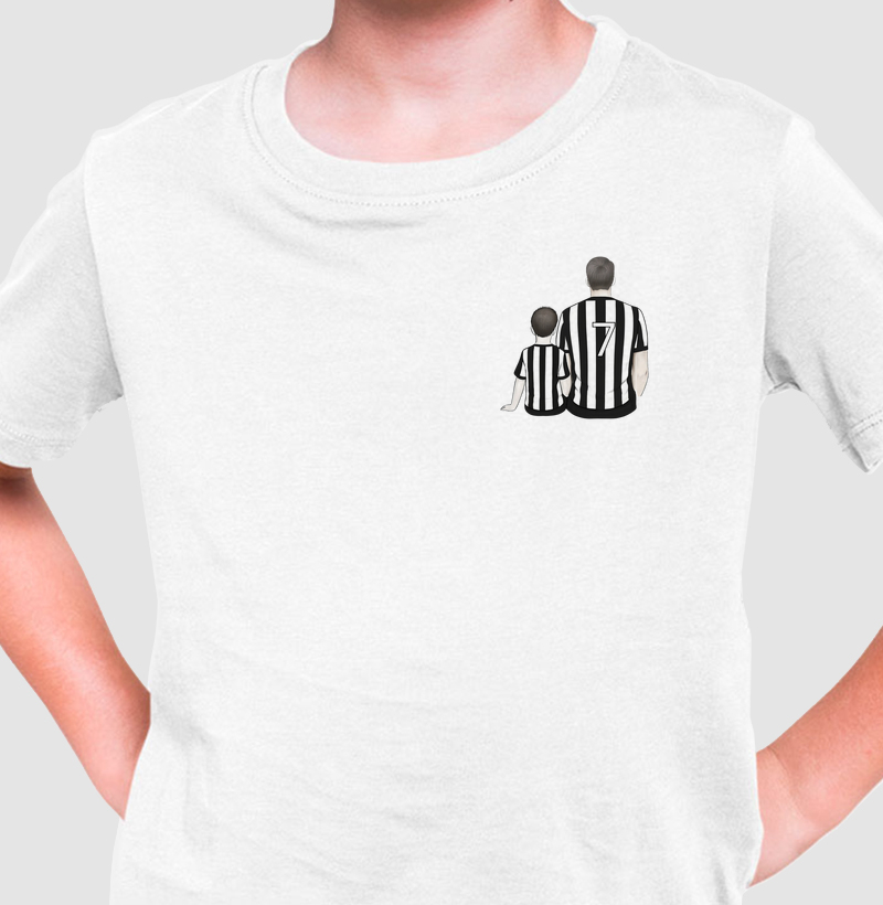 CAMISETA PAI E FILHO BOTAFOGUENSE