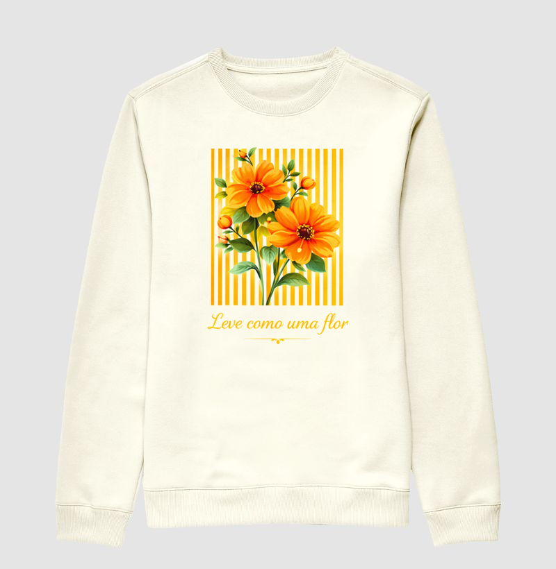 Camiseta Leve como uma flor 