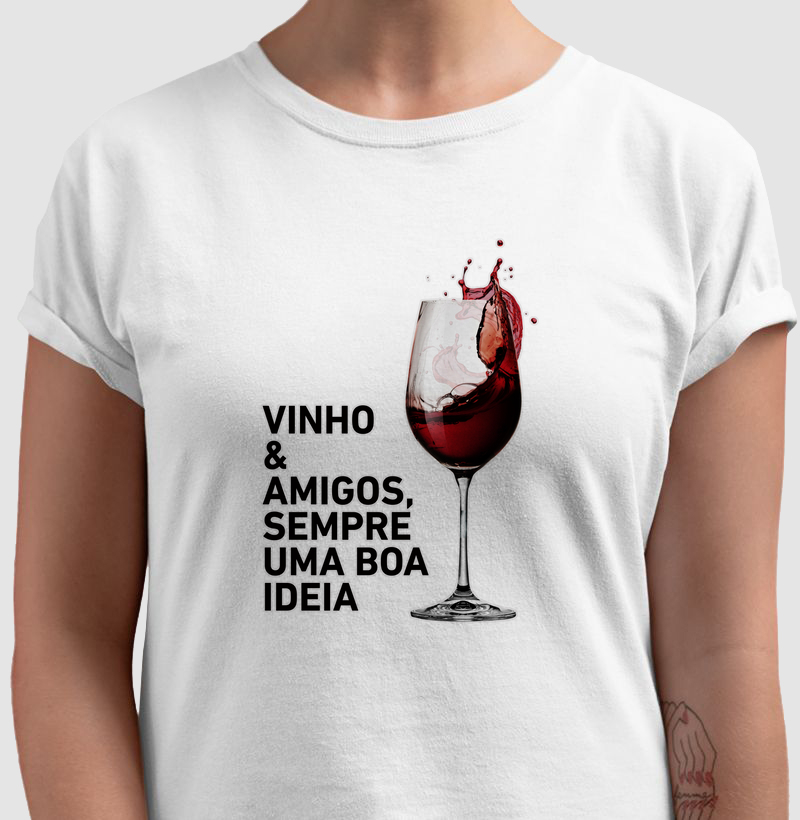 Vinho e amigos