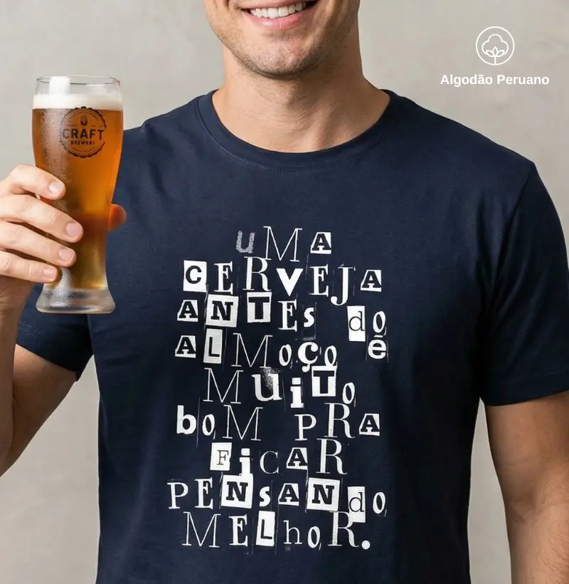 Uma cervejas antes do almoço.