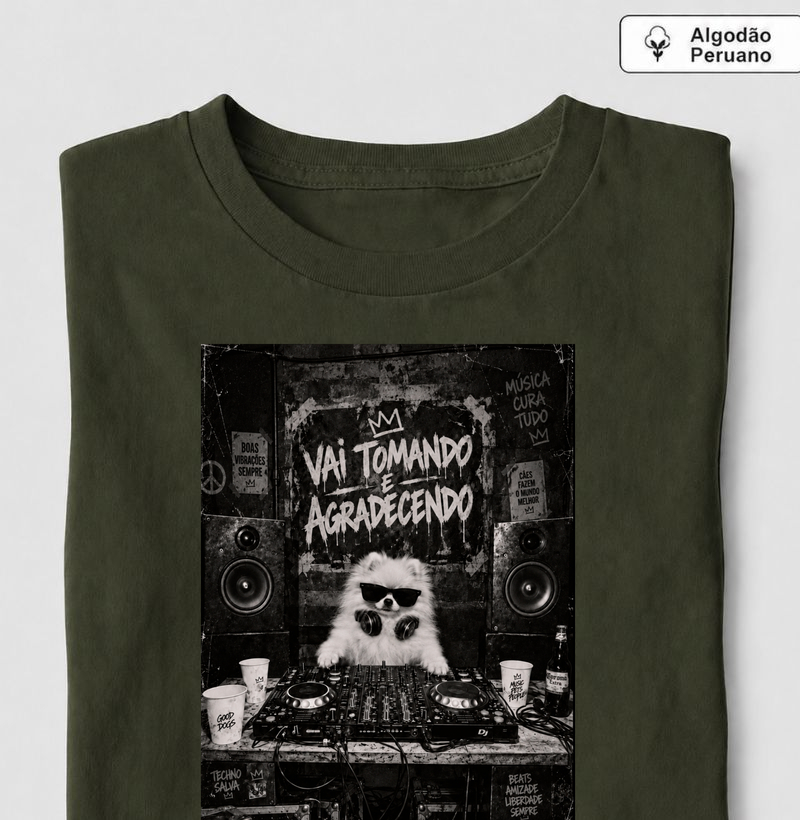 Spitz Beats ⚡🎧 - Camiseta Algodão Peruano