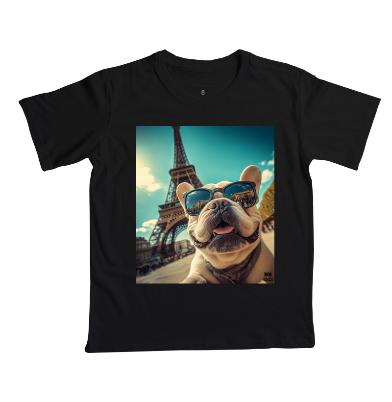 Infantil Bulldog Frances "Selfie 4"