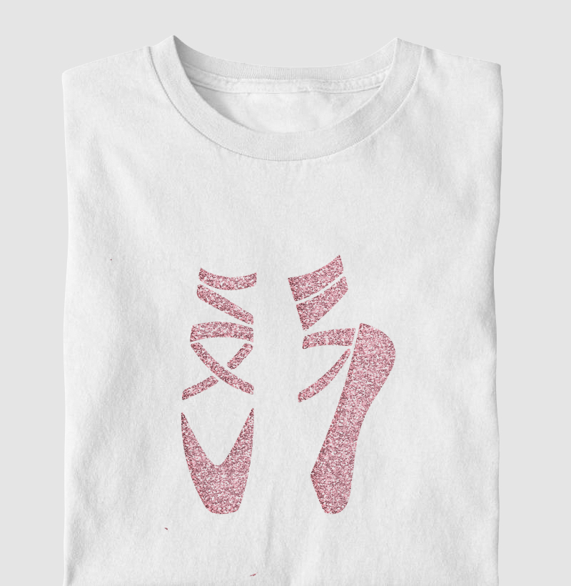 Camiseta Infantil Ballet Shoes