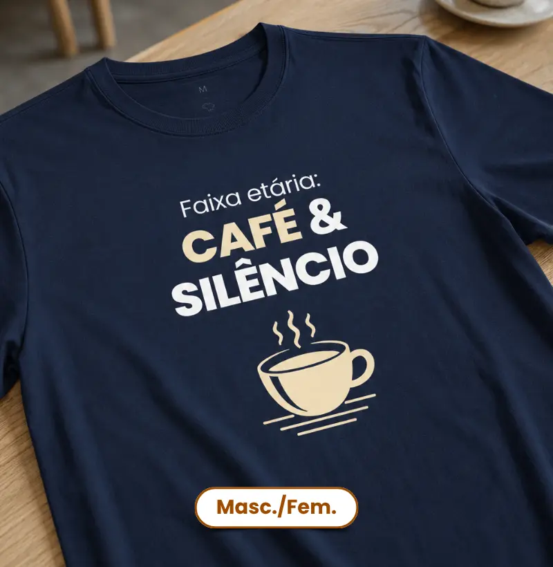 Faixa etária: Café & Silêncio