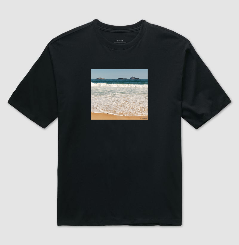 Camiseta Pés na Areia