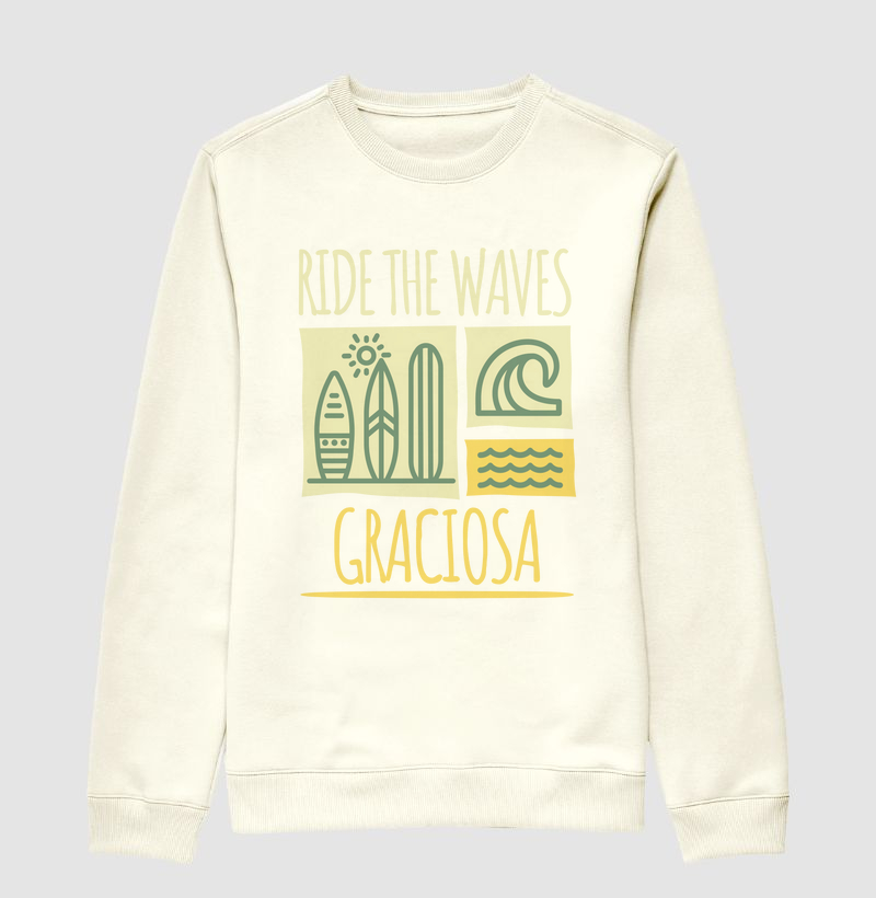 Moletom Graciosa Ride The Waves