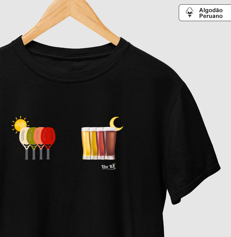 Dia e Noite - Chopp - Camiseta Algodão Peruano