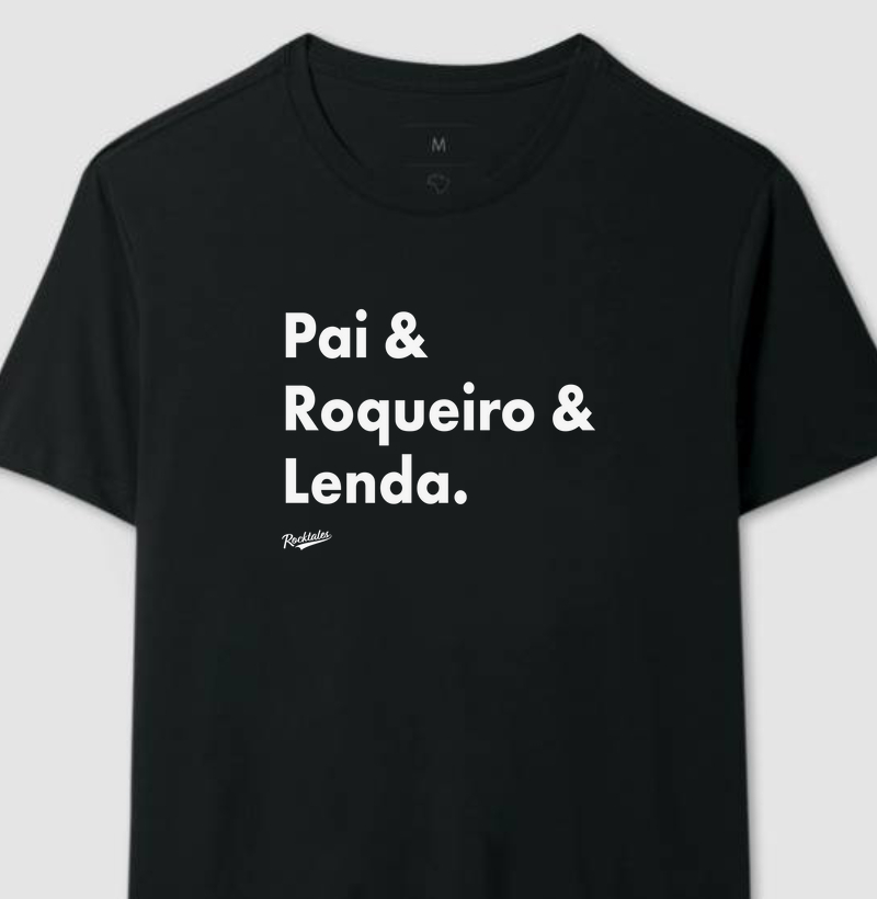 Pai, roqueiro, lenda.