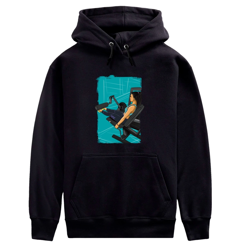 Mulher fazendo Cadeira Extensora V02