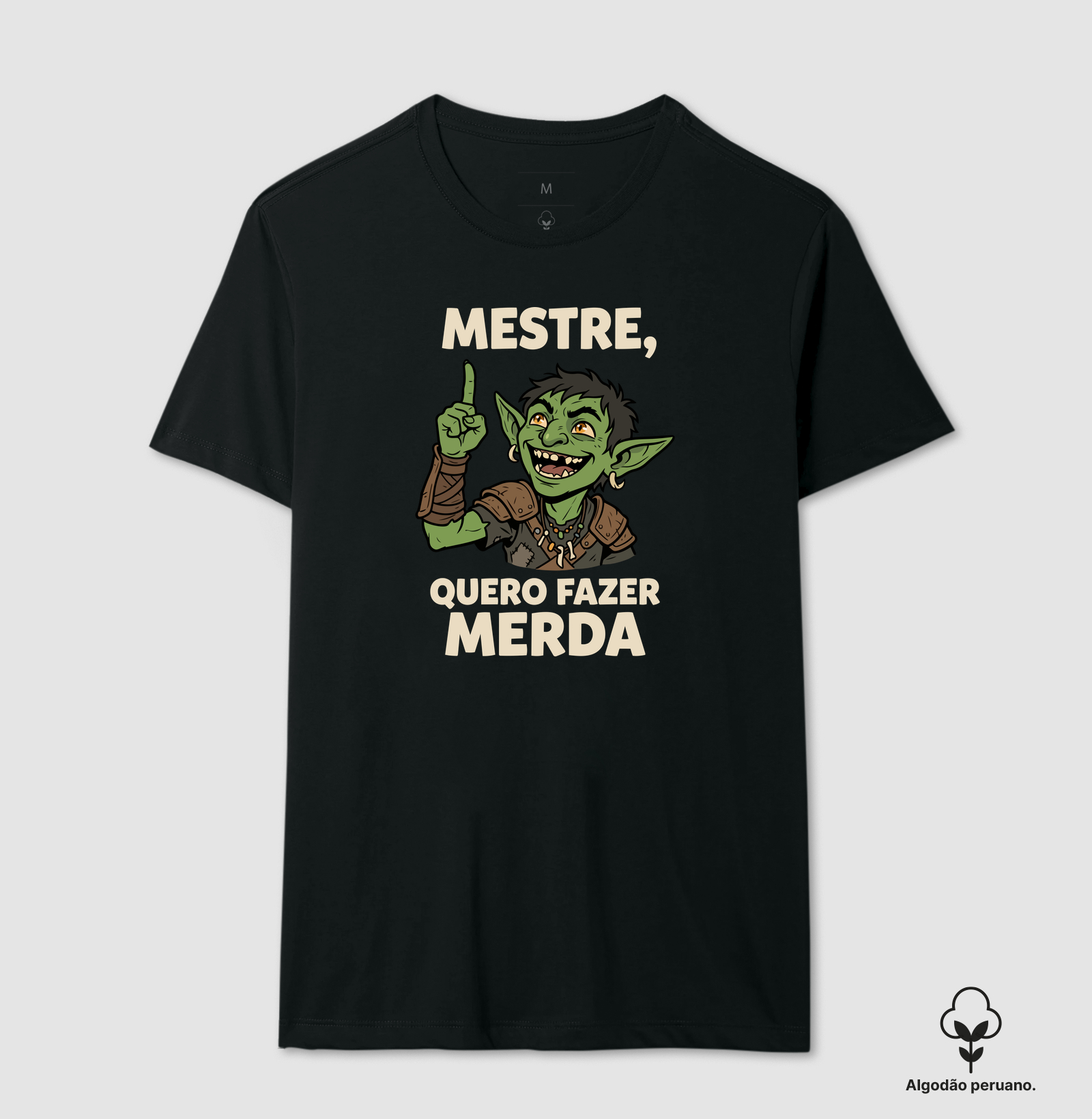 MESTRE, QUERO FAZER MERDA