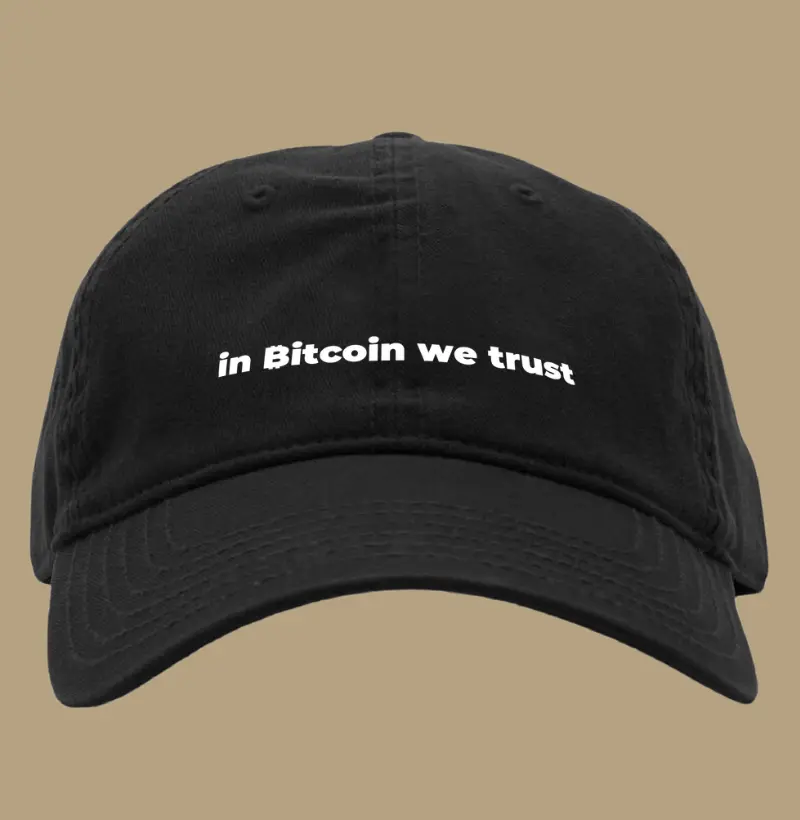 In Bitcoin We Trust - Boné