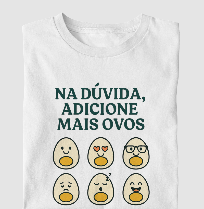 Na dúvida adicione mais ovos