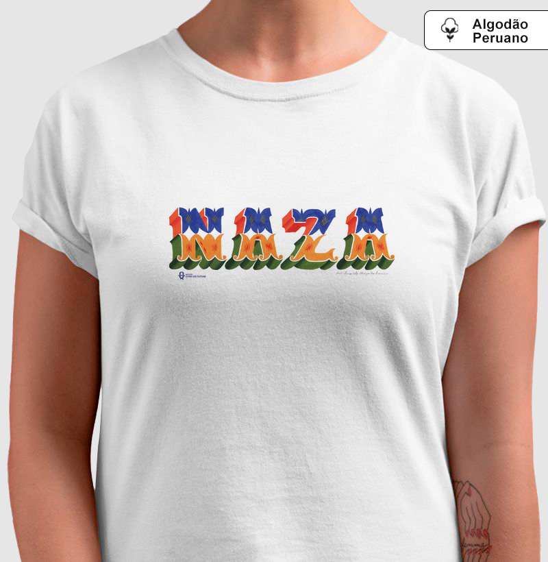Camiseta Círio Naza - Augusto - Camiseta Algodão Peruano
