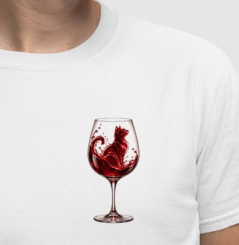 Vinho de Gato - Camiseta