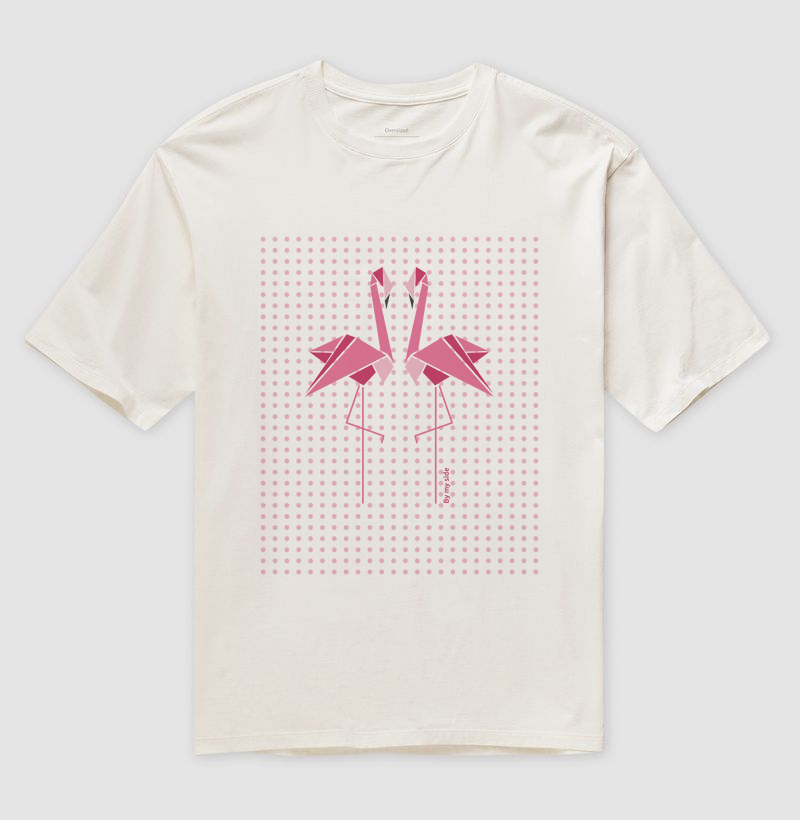 Casal de Flamingos - Oversized