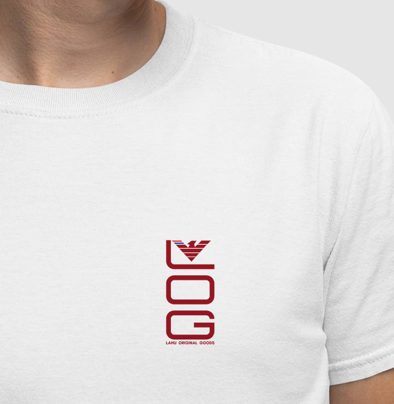 Assinatura exclusiva LAHU ORIGINAL GOODS, reforçando autenticidade e qualidade. Uma estampa feita para quem transforma sua presença em marca registrada. 🔥🦅