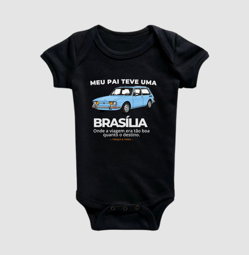 Meu pai teve uma - BRASÍLIA - azul claro