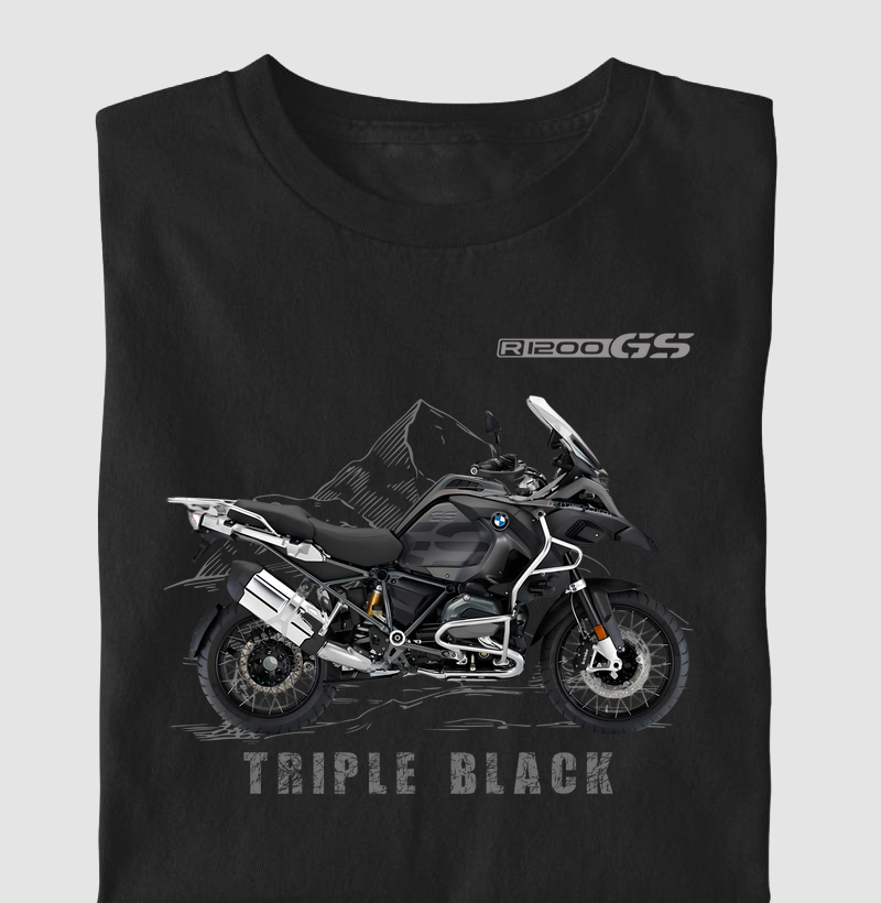 BMW GS R1200 Triple Black