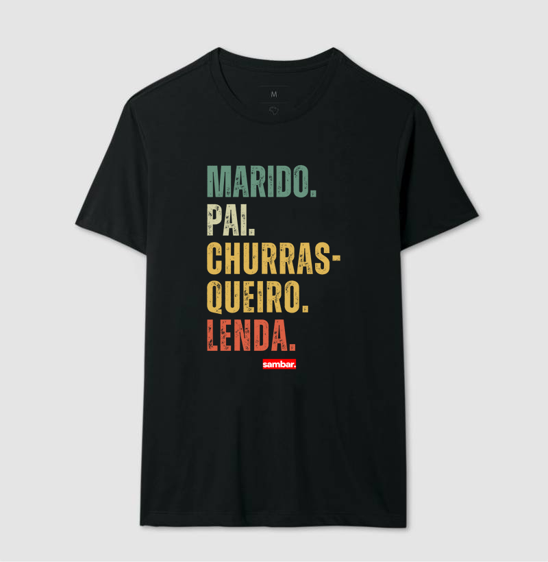 Marido pai churrasqueiro lenda