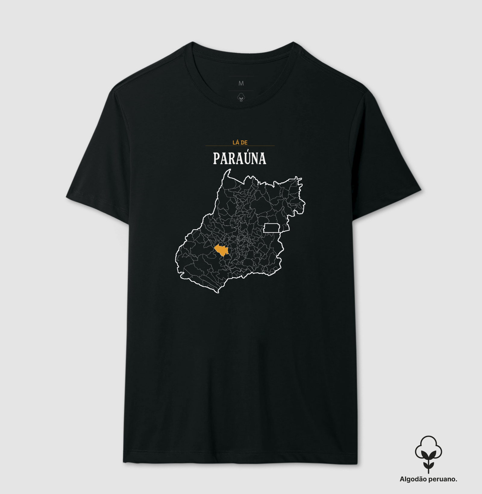 Paraúna | Território GO - Camiseta Algodão Peruano