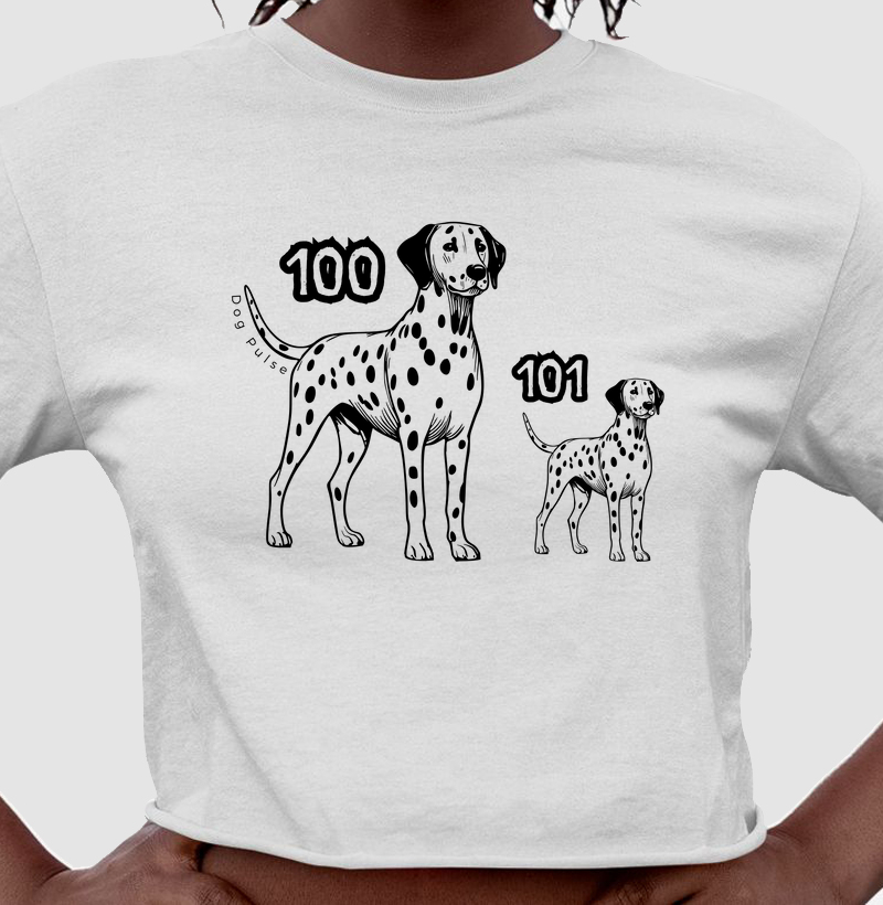 Cropped Dog Pulse - Dálmata 101 Vibes